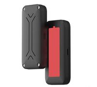 TONIXY Custodia per batteria estesa impermeabile IP68 compatibile con AirTag, robusta custodia protettiva in PC utilizzando due batterie AA per fornire alimentazione a lungo termine per il dispositivo