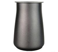 TONIXY Filtro per caffè in acciaio inossidabile compatibile con vari stili di preparazione manuale, maglia fine per un sapore liscio, rimovibile per una pulizia senza problemi, argento/grigio, 7,3 x