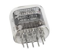 TONIXY IN12 Nixie Clock, orologio a tubo con lampada LED, modulo orologio retrò fai da te con luce respiratoria RGB, chip orologio ad alta precisione, funzione di memoria spegnimento (B)