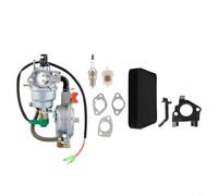 TONIXY Kit carburatore doppio carburante per conversione GPL, compatibile con generatori da 45KW a 10KW tra cui CHAMPION per HONDA per PREDATOR, costruzione in metallo per alimentazione di backup