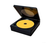 TONIXY Lettore CD per sistema di navigazione Android Lettore DVD esterno Lossless Audio per CRISP Sound Compact PC Shell 16.2x15.1x4.4cm Nero Facile Car Fit Viaggio Uso