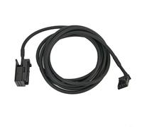 TONIXY Pannello interruttori per presa di ingresso USB AUX, per BMW E39 E53 X5 Z4 E85 E86 X3 E83, interfaccia a 4 pin con cavo da 150 cm, adattatore per cruscotto in plastica nera