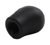 TONIXY Pomello del cambio manuale a 5 marce con struttura in pelle nera e ABS, compatibile con modelli Renault 1990-2008 e per Dacia per Logan 2004-2012 (lettera nera)