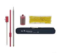 TONIXY Red MA-12 Antenna portatile a onde corte, kit antenna HF telescopica 7MHz-50MHz per antenna GP, uso radio HAM, costruzione in metallo