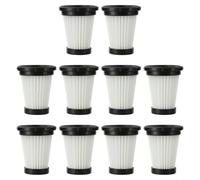 TONIXY Ricambio per aspirapolvere senza fili, lavabile e riutilizzabile per Moosoo K12/Pro K13 Invictus One 2.0 13KPA filtrazione dell'aria interna (confezione da 10)