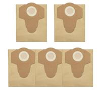 TONIXY Sacchetti di carta per la raccolta della polvere da 20 l, compatibili con Einhell per aspirapolvere TC-VC 1825, 1815S, confezione da 5