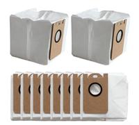 TONIXY Sacchetti per aspirapolvere robot Inic i9 per Xbot per L7 Pro, filtrazione a 4 stadi in tessuto non tessuto e carbone attivo, confezione da 4/10 (confezione da 10)