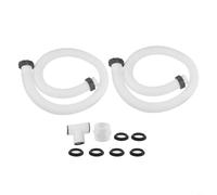 TONIXY Set di connettori adattatori per tubo per piscina Intex, compatibile con 3,8 cm e 5 cm, design a prova di perdite per piscine fuori terra, filtri a sabbia e porte di controlavaggio