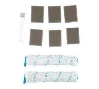 TONIXY Spazzola a rullo in microfibra, spugne filtranti, spazzola per la pulizia, per aspirapolvere senza fili PowerVac