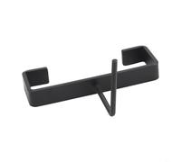 TONIXY Staffa a clip in alluminio per recinzioni in calcestruzzo, per pali da 10,2 cm, montaggio sicuro per sacchi di crescita, cestelli a mezza luna, avvolgitubo, in metallo resistente alla ruggine