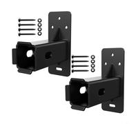 TONIXY Supporto da parete per gancio di bicicletta, per ricevitore da 3,2 cm, in acciaio ad alto tenore di carbonio, supporto verticale per riporre fino a 136 kg, per portabiciclette, rimorchi, garage