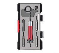 TONIXY Svasatore Punta Da Trapano Carpentieri Strumenti Con Profondità Regolabile Stop E Doppia 8Mm 10Mm Lame Per La Lavorazione Del Legno Smusso Taglio