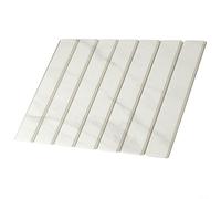 TONIXY Tappetino scolapiatti pieghevole in terra di diatomee, 40 x 30 cm, ad assorbimento rapido, per controsoffitti, tappetino multiuso resistente al calore per asciugare piatti, tazze e utensili (A)