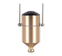 TONIXY Telecamera per pesca subacquea con angolo di visione di 195°, luce a infrarossi, impermeabile, per acque profonde e fangose, 12-28 V (oro)