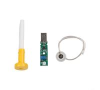 TONIXY Umidificatore USB da 5 V con scheda di controllo, atomizzazione a livello di micron e spegnimento intelligente di sicurezza per uso aziendale e industriale (giallo)
