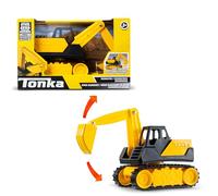 Tonka Basic Fun Steel Classics Mini - Pellatrice in acciaio resistente per piccoli lavori di cantiere