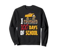 Tonka I Crushed 100 Days of School Classic Mighty Dump Truck Felpa
