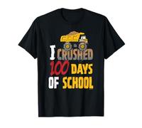 Tonka I Crushed 100 Days of School Classic Mighty Dump Truck Maglietta