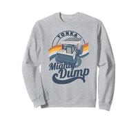 Tonka Mighty Dump Distressed Vintage Portrait Felpa