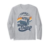 Tonka Mighty Dump Distressed Vintage Portrait Maglia a Manica