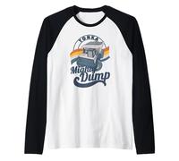 Tonka Mighty Dump Distressed Vintage Portrait Maglia con Maniche Raglan