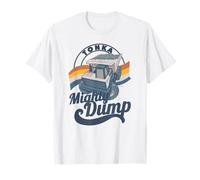 Tonka Mighty Dump Distressed Vintage Portrait Maglietta