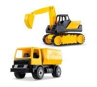 Tonka - Steel Classics Giga Series - Dump Truck & Excavator 2 -Pack