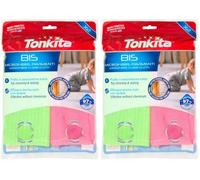 Tonkita | Bis 2 Panni Pavimenti 40x50 cm, Panni in Mivrofibre per Pavimento Cucina e Bagno, Pulito e Assorbenza Extra, Adatti a Tutte le Superifici, Straccio Pavimenti, Panno Per Spazzolone
