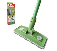 Tonkita | Kit Catturapolvere con 10 Ricambi, 1 Scopa con 10 Panni per Pavimento e Mobili, Manico Componibile, Scopa Catturapolvere, Ecosostenibile e Made in Italy