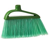 TONKITA| Scopa Salvaschiena Recycled, Scopa per Giardino e Cortile, Scopa con Setole Semi-Rigide, Setole Inclinate - Made In Italy