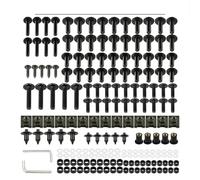 TONMHXA Compatibile con Piaggio per Beverly 300 per Beverly 300s per Zip 50 4s Set di Viti per carenatura Kit di bulloni Accessori Moto Elementi di Fissaggio a Vite Carenatura Bulloni Kit(Black)