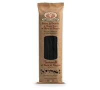 Tonnarelli al Nero di Seppia Rustichella d'Abruzzo 500g - Pasta di semola di grano duro - Essiccata Lentamente a bassa temperatura - Made in Italy (1 Confezione 500g)