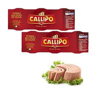 Tonno Giacinto Callipo in olio di oliva yellowfin selezionato FORMATO RISPARMIO 6 conf da 80 gr