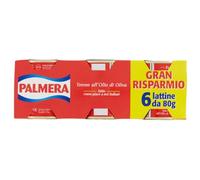 Tonno in Scatola all'olio d'oliva Palmera 3 Confezioni da 6 x 80 g