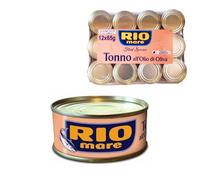 Tonno in Scatola all'Olio d'Oliva Rio Mare 12 x 65 g Food Service Tuna