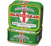 Tonno rosso del mediterraneo in latta "Tarantello di tonno" artigianale 360gr