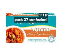 Tonno Totano Alla Marinara, Buono anche Con Riso, La Pasta e quello che vuoi ! Pack 27 Confezioni da 115 gr Scad 2029
