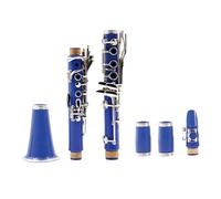 Tono Blu In Sib Materiale Del Corpo In Bachelite Per Clarinetto A 17 Tasti Con Ance In Scatola Accessori Per Utensili A Vite In Tessuto Clarinetto per Principianti