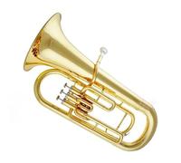 Tono Sib Ottone Giallo Corpo Laccato Oro Valvola A 3 Pistoni Eufonio Strumenti In Ottone Con Custodia Kit Eufonio