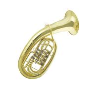 Tono Sib Ottone Giallo Corpo Laccato Oro Valvola A Pistone A 4 Chiavi Piatte Eufonio Con Accessori Kit Eufonio