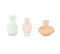 Tono Su Tono Vasetto Vetro Rosa o Acqua o Arancione H 80 / 90 / 95 Mm 1 Pz
