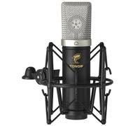 TONOR Microfono USB, PC Mic Cardioide Condensatore con Frequenza di campionamento, Braccio Supporto Antiurto per Streaming, Registrazione, Gioco, Podcasting, Voice Over, YouTube, TC-2030