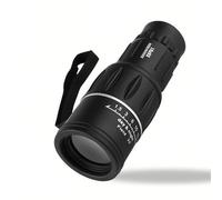 TONSHEN Telescopio Monoculare per Adulti, 66M/2000M Campo 22° 16X52 Monocolo Regolabile HD per Viaggi, Concerti