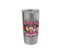 Tonsille Bye Bye Tonsils Cute Recovery Design Tonsille Sfratto Tonsille Bicchiere termico in acciaio inox doppia parete