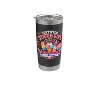 Tonsille Bye Bye Tonsils Cute Recovery Design Tonsille Sfratto Tonsille Bicchiere termico in acciaio inox doppia parete