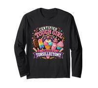 Tonsille Bye Bye Tonsils Cute Recovery Design Tonsille Sfratto Tonsille Maglia a Manica