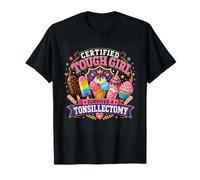 Tonsille Bye Bye Tonsils Cute Recovery Design Tonsille Sfratto Tonsille Maglietta