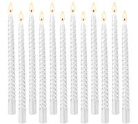 Tonsooze spirale Candele Coniche, 12 Candele alte a spirale Candele Lunghe candele rituali Alto Cono Candele Unscented con Cotone Wicks antigoccia candela conica a spirale 25 cm