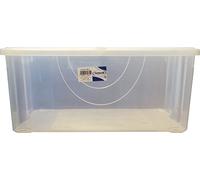 DODO STOCK-BOX CONTENITORE TRASPARENTE CON COPERCHIO 40 LITRI TONTARELLI