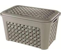 Tontarelli - 8105406908 - Cesto con Coperchio in plastica da 23 Litri